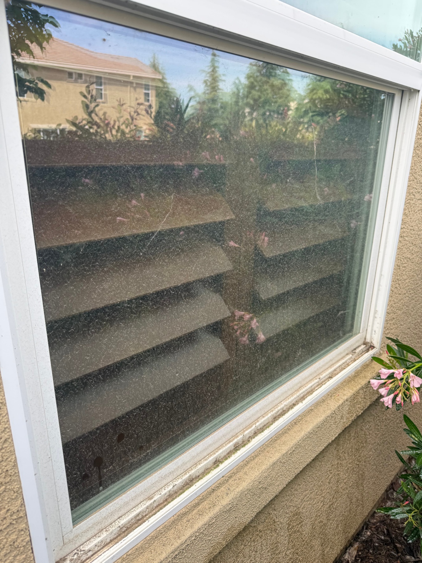 Window Cleaning before