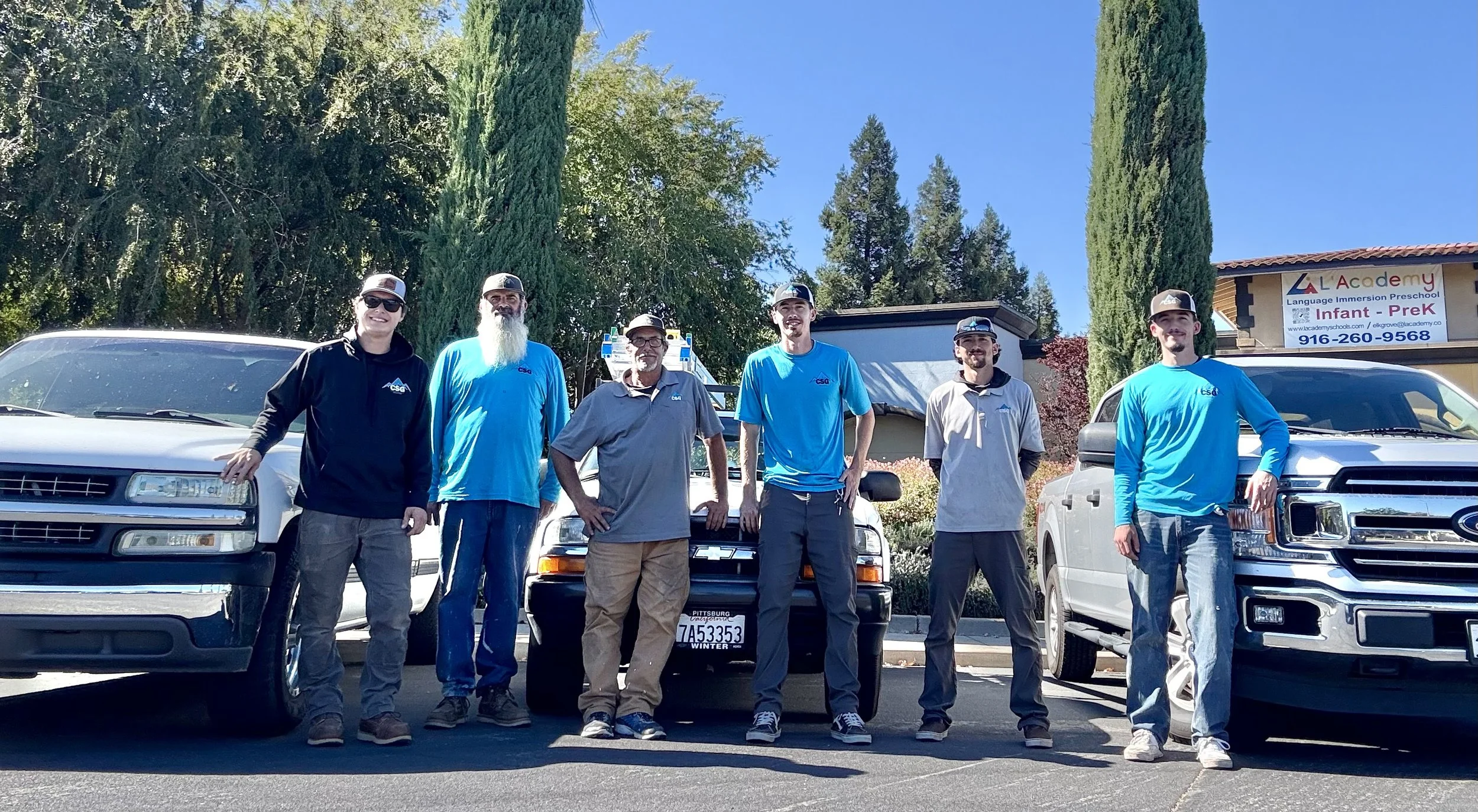 CSG Window Cleaning team